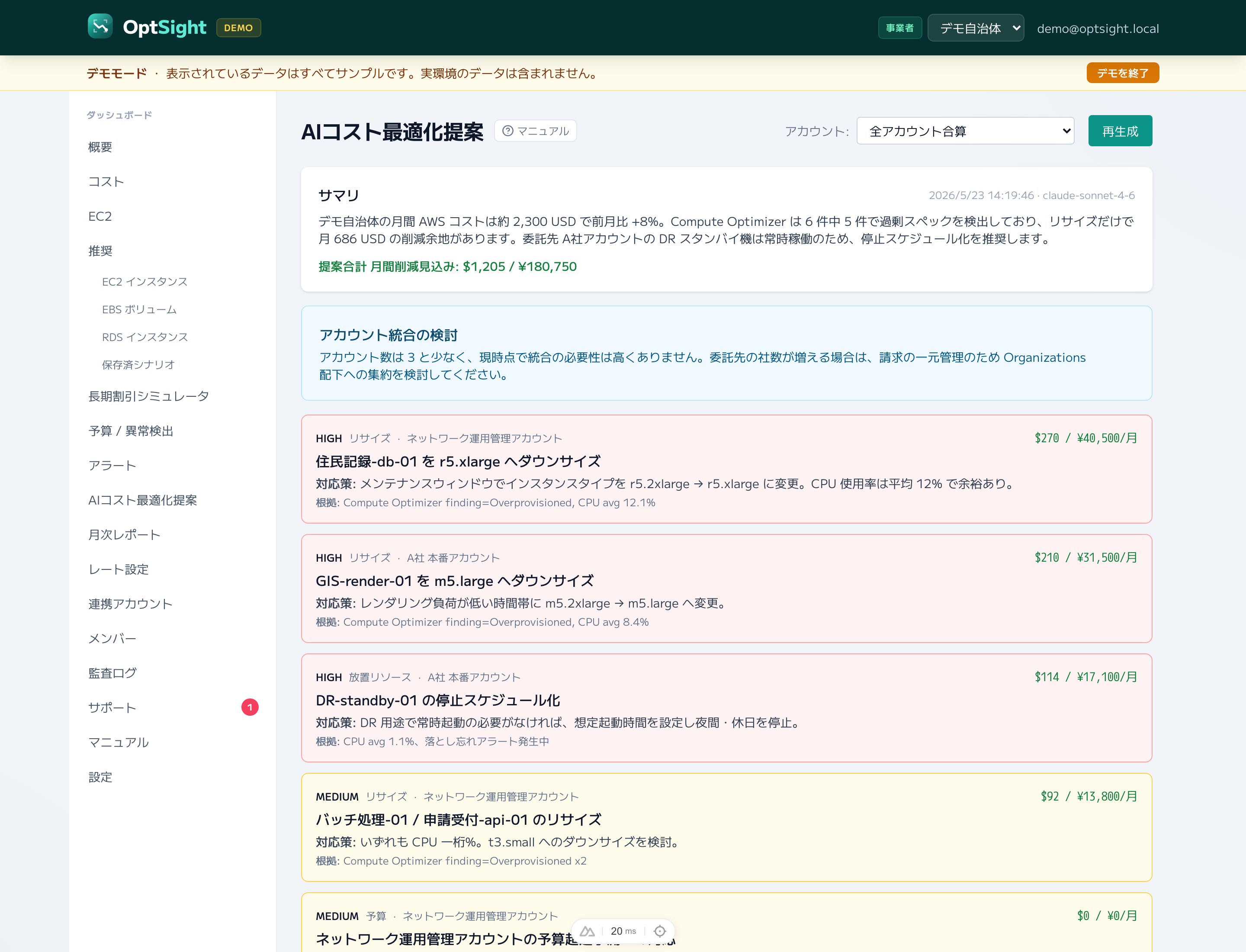 AI最適化提案